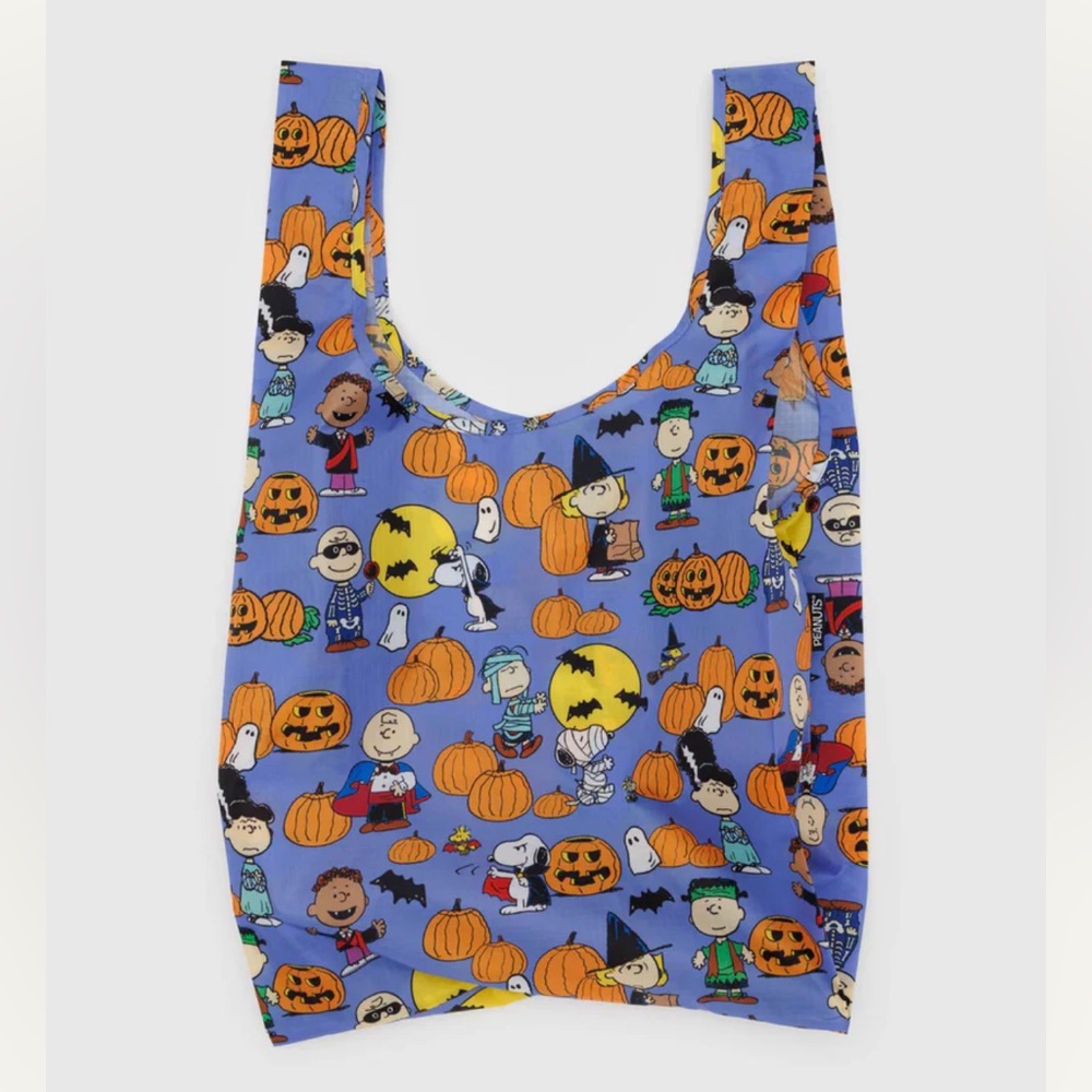 Baggu Peanuts Halloween Pumpkin Patch standard Reusable Bag